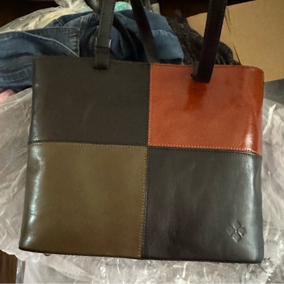 Patricia Nash Purse Bag Braden Tote Colorblock Handbag - Picture 2 of 4